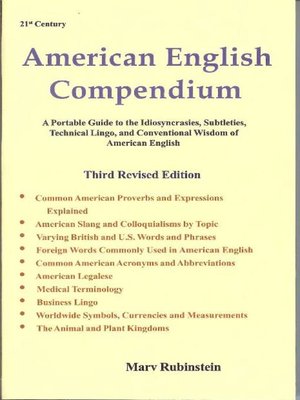 cover image of American English Compendium